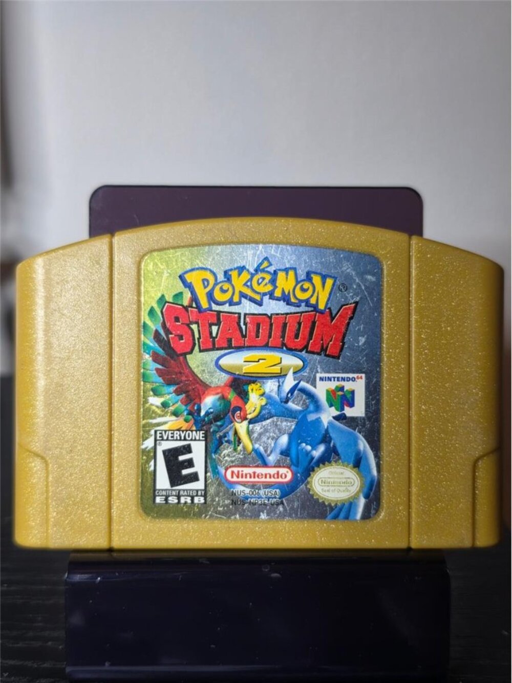 Pokemon Stadium 2 (Nintendo 64, 2001) - Authentic Cartridge, tested and working!